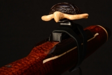 Snakewood Native American Flute, Minor, Low E-4, #F47I